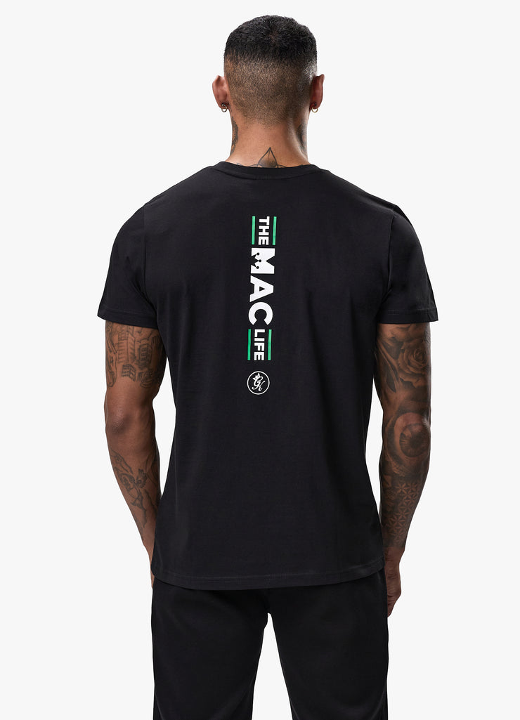 Gym King TML Jersey Regular Fit Tee - Black