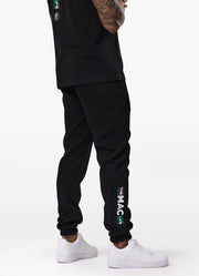 Gym King TML Fleece Jogger - Black