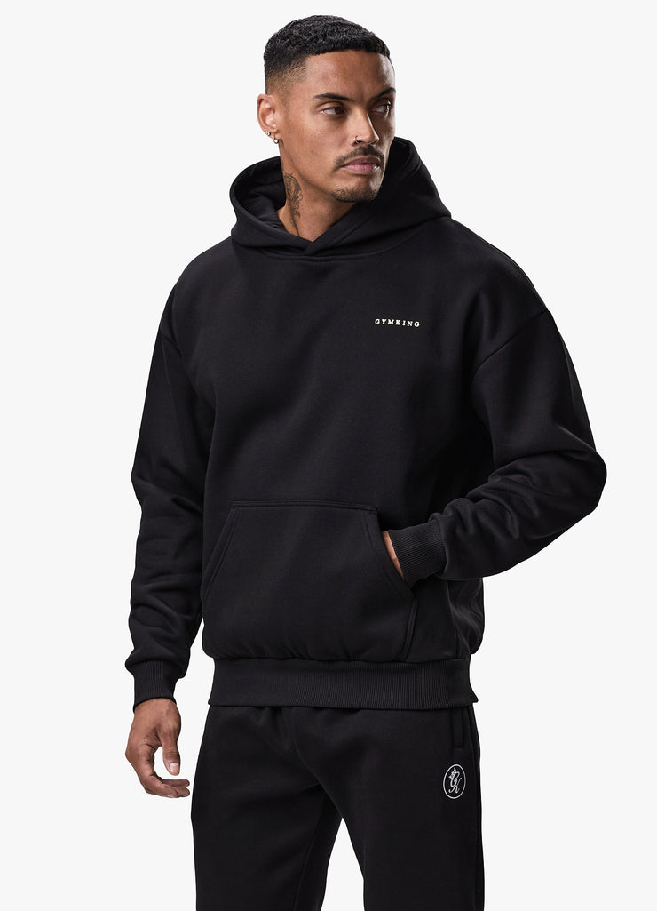 Gym King The MAC Life Fleece Hoodie - Black/Gold