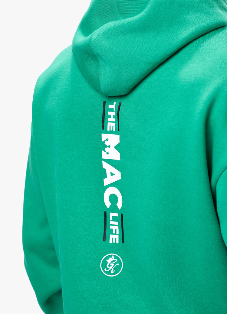 Gym King TML Fleece Hoodie - Shamrock Green – The Mac Life
